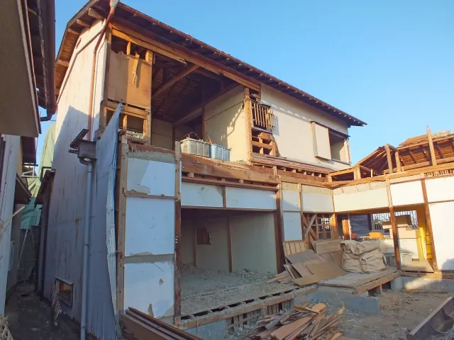 家屋の解体