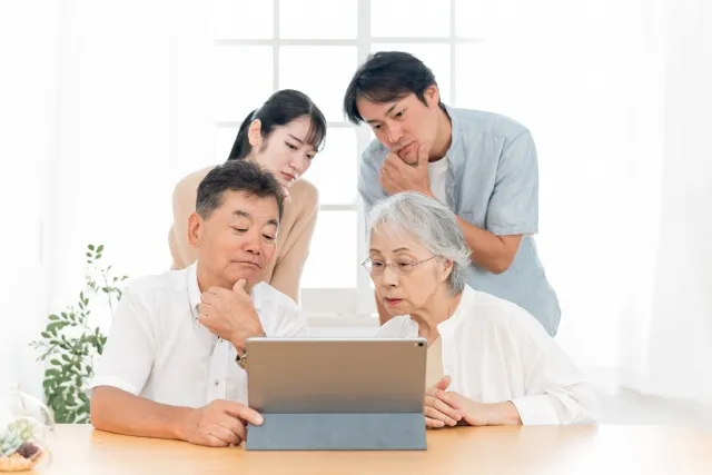 遺品相談や調べ事イメージ